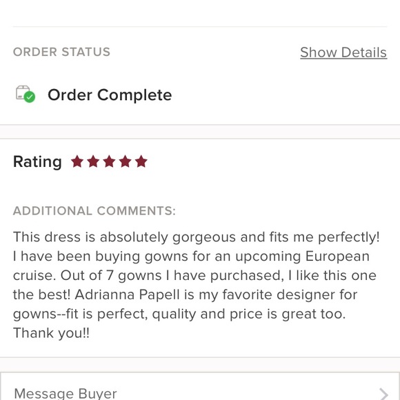 Adrianna Papell beaded Long sleeve rose gold godet dress - Picture 15 of 15